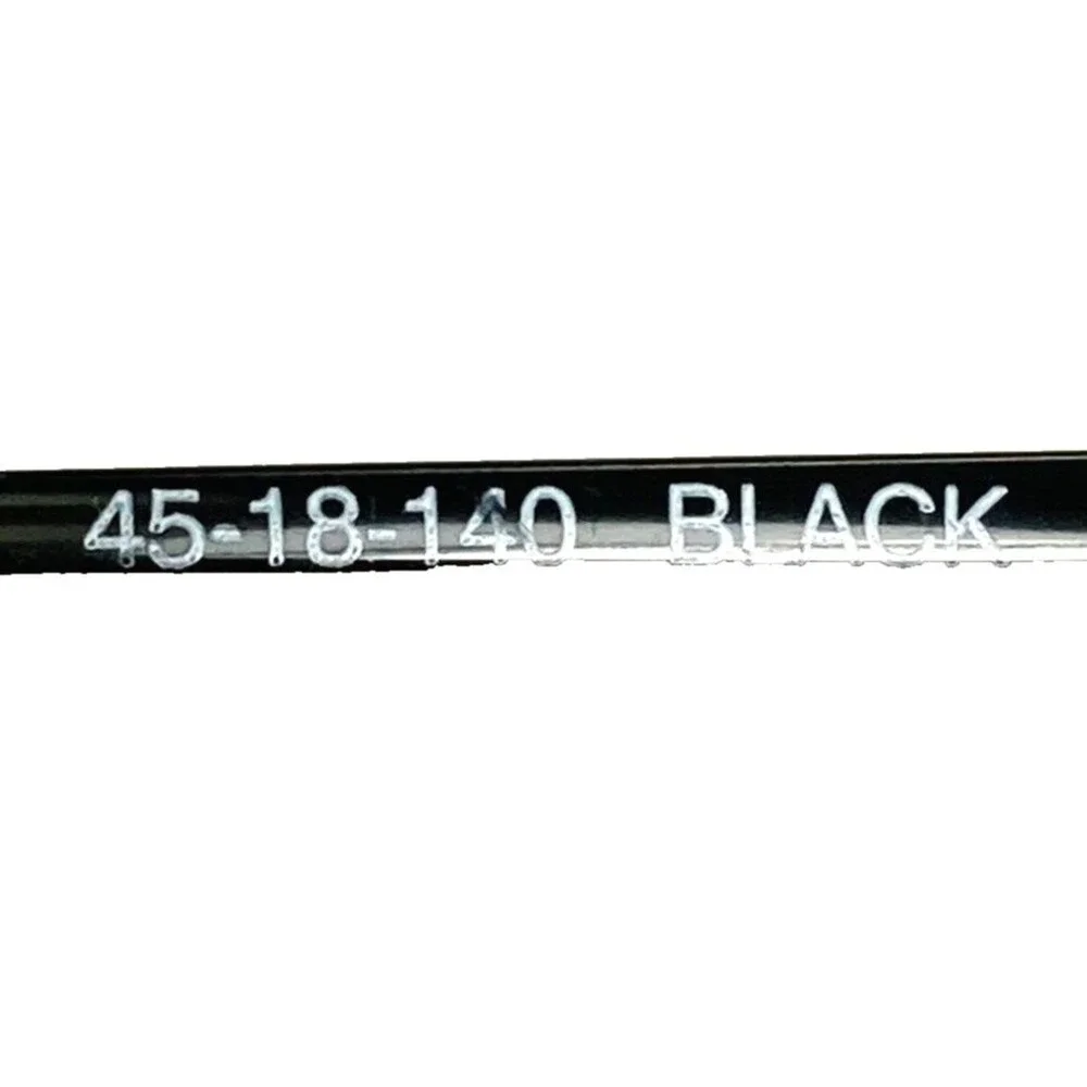 Eye Q Eyeglasses Metal Frames Black Oval SW 314 Vtg Womens Small 45 - 18 - 141